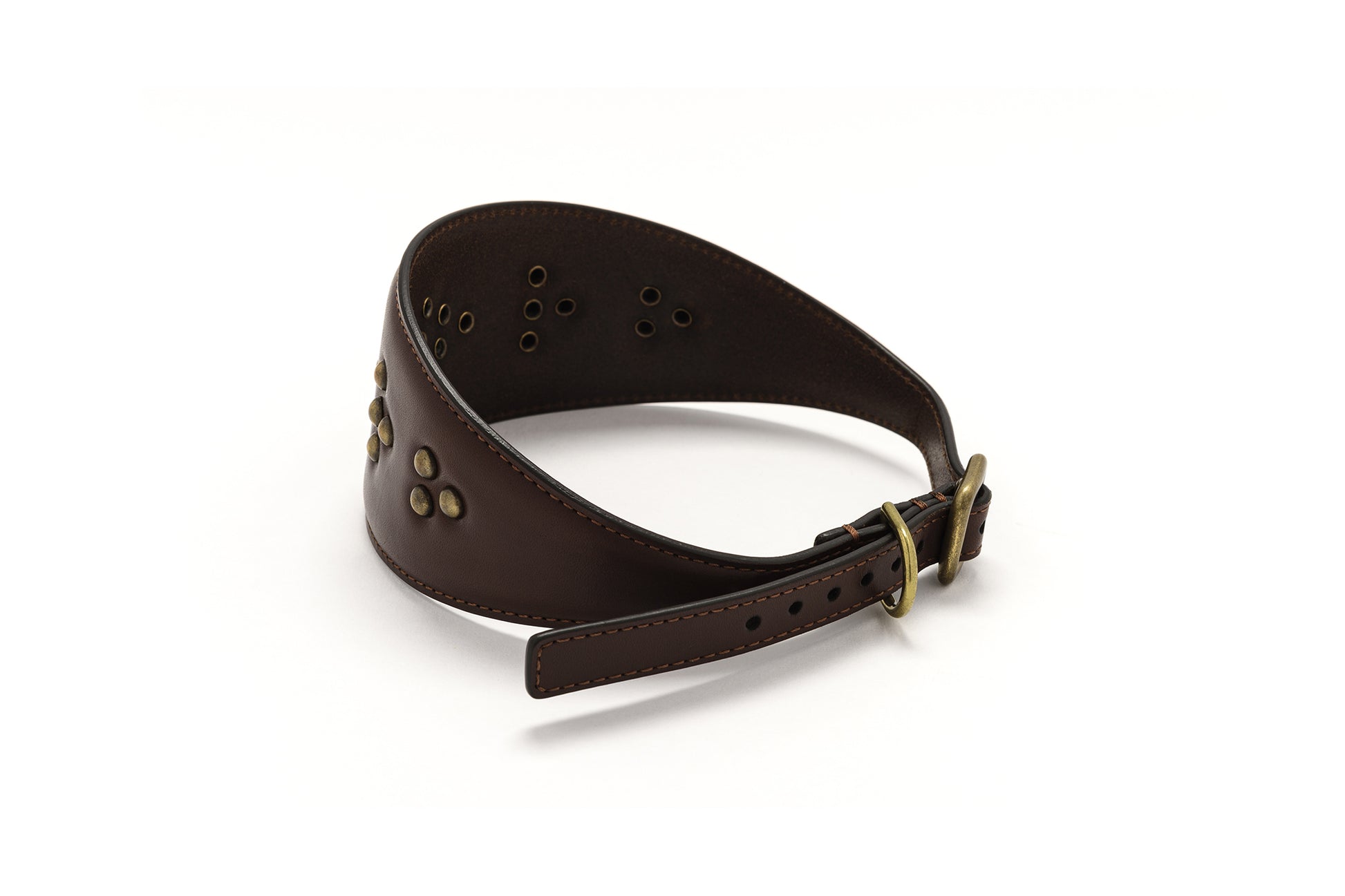 LEATHER GREYHOUND COLLAR – Poldo Dog Couture