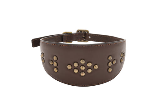 LEATHER GREYHOUND COLLAR